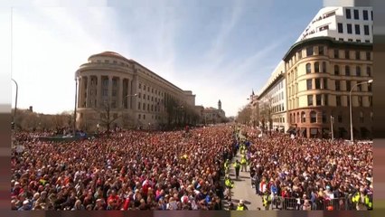 ABD'de silah karşıtı tarihi eylem