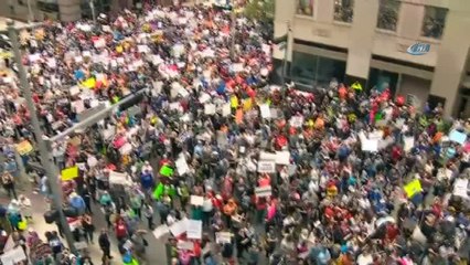 - ABD’de insanlar silahlanmaya karşı sokaklara döküldü