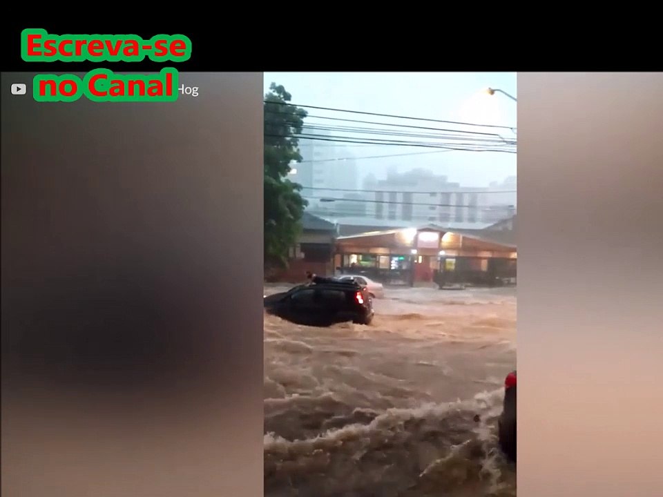 Enchente em Minas Gerais