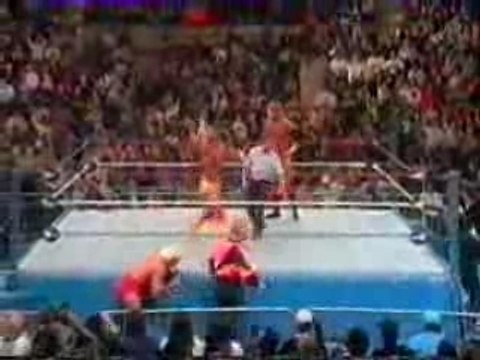 WWF rare Undertaker & Ric flair vs Hulk Hogan & Sid Justice