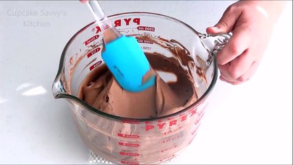 Glazed Chocolate Mousse Dome with Raspberry Sauce Pipette by Cupcake Savvys Kitchen