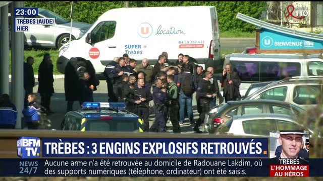 Trèbes: trois engins explosifs retrouvés (2/2)