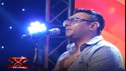 Willy Gemio y su enérgica presentación -  Factor X Bolivia 2018