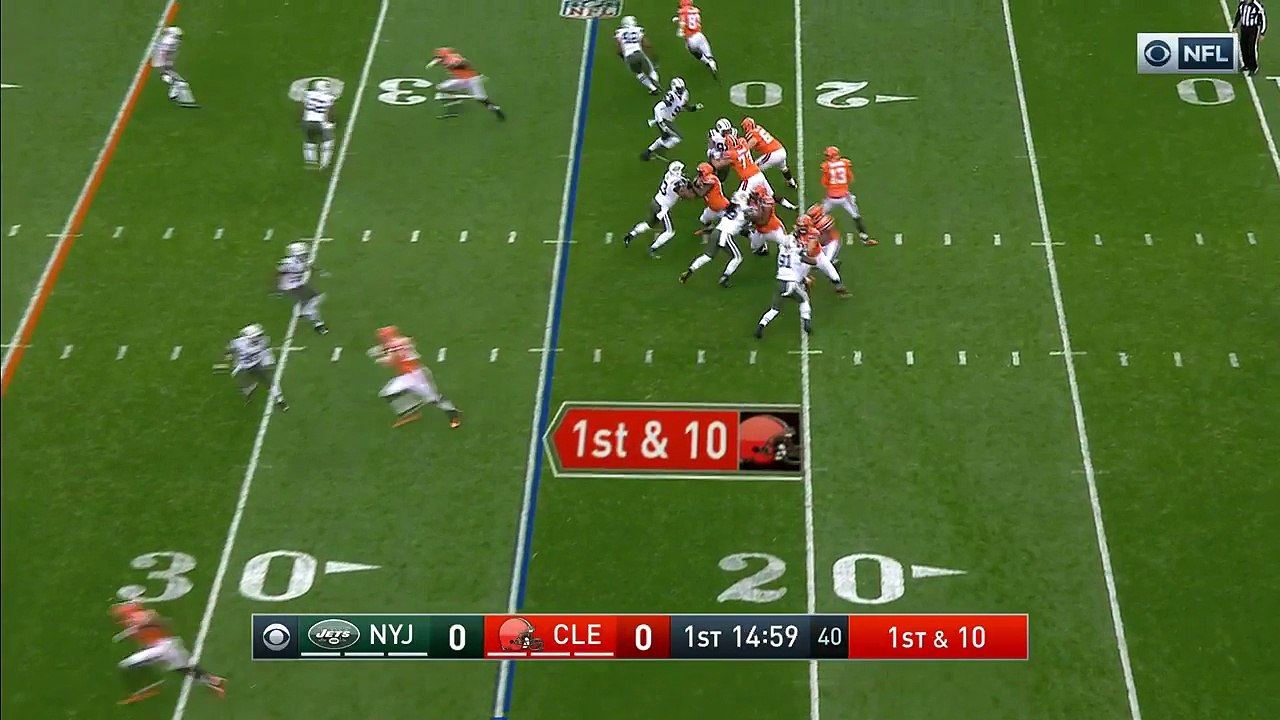 2016 - Josh McCown finds Gary Barnidge over the middle for 32 yards