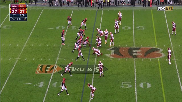 2016 - Andy Dalton scrambles for 14 yards and the first down