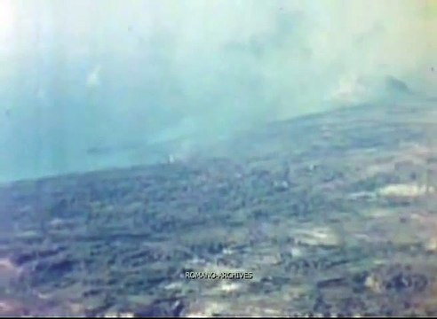 1945 Iwo Jima Landings AERIAL RAW FOOTAGE in Color-tuDmA3dfoR8