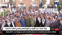 النعامة: وزير المجاهدين يقف على الإحتفالات الرسمية المخلدة لعيد النصر