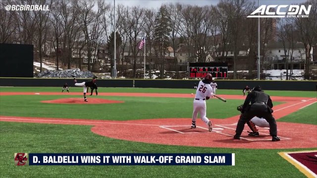 Boston College Beats Virginia Tech On Walk-Off Grand Slam