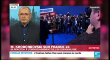 La réaction de M.Khodorkovski à l'empoisonnement de l'ex espion russe