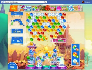 Bubble Witch Saga 2-Level 25
