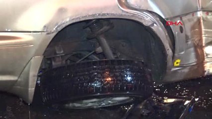 Ermenistan Plakalı Araç Kaza Yaptı 1 Ölü, 4 Yaralı