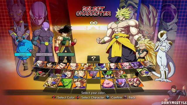 NEW EXCLUSIVE BROLY VS BARDOCK DLC GAMEPLAY! Rhymestyle vs AfroSenju | Dragon Ball FighterZ