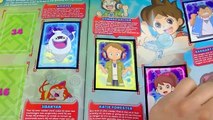 Álbum de Yo-kai watch de Panini con cromos, stickers, figuritas.