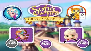 Princess Sofia The First Great Makeover Game for Little Kids Full HD Children Movie