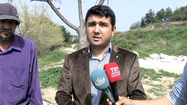 Köy muhtarından davul zurnalı Afrin Marşı