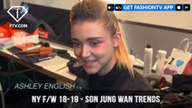 Son Jung Wan Trends New York Fashion Week Fall/Winter 2018-19 | FashionTV | FTV