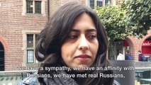 Russian language students - 'We feel sympathy for Russians'