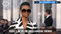Guy Laroche Trends Paris Fashion Week Fall/Winter 2018-19 | FashionTV | FTV