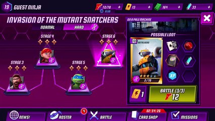 Teenage Mutant Ninja Turtles: Legends - Final Tiger Boss