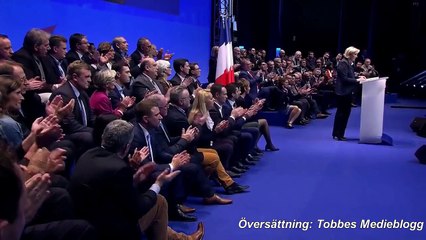 Marine Le Pen föreslår nytt partinamn vid partikongressen