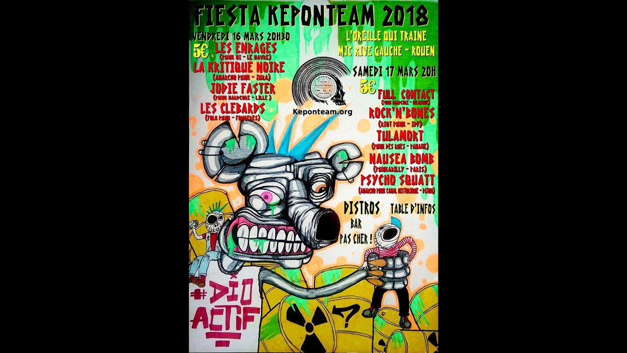 Fiesta Keponteam 2018 à Rouen Partie 2