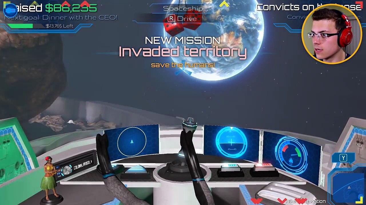 Alien Goat Becomes MILLIONAIRE!! | Goat Simulator: Waste of Space DLC [Outer Space Update]