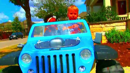 Kids Power Wheels Jeep Hurricane - Review and Riding