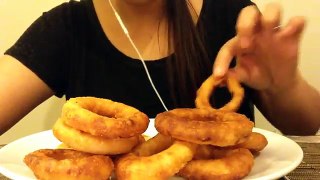 Onion Rings - ASMR Eating Sounds #7