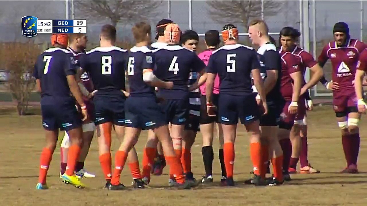 REPLAY GEORGIA / NETHERLANDS - RUGBY EUROPE U18 EUROPEAN CHAMPIONSHIPS 2018