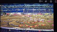 AMA Supercross 2018 Indianapolis Adam Cianciarulo Crashes