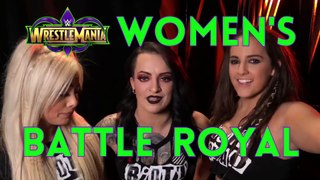 The Riott Squad enter the WrestleMania Women's Battle Royal  SmackDown Exclusive, March 20, 2018