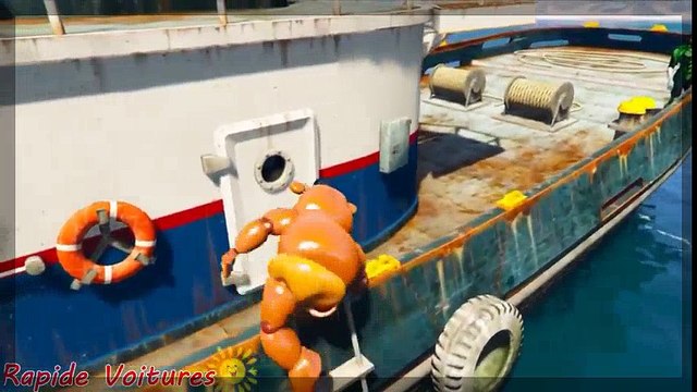 Comptines Bébé - Dessin animé francais Spiderman Hulk & voitures colorées Disney Cars