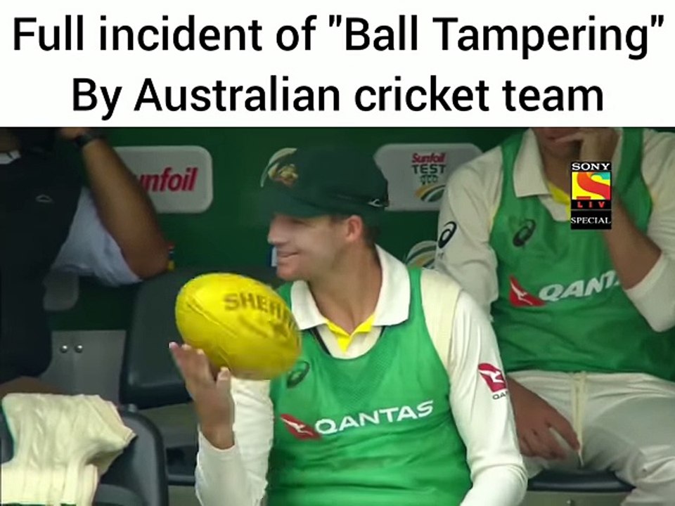 Australia cricket team caught cheating red handed with video evidence