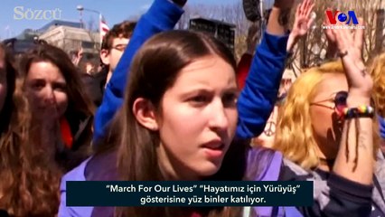 Washington'da Silah Kontrolu İçin Dev Gösteri