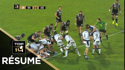 TOP 14 - Résumé Brive-Agen: 15-12 - J22 - Saison 2017/2018