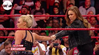 Ronda Rousey & Stephanie McMahon Wrestle mania Preparation