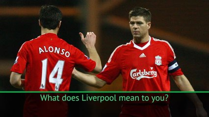 When you're part of Liverpool you're part of a family - Alonso