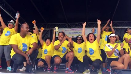 Après l’endomarche on danse on chante pour la 3ème édition organisée par L’association #MEMS à #Ville de Saint-Denis #lareunion #maladie #diversite #endométrios