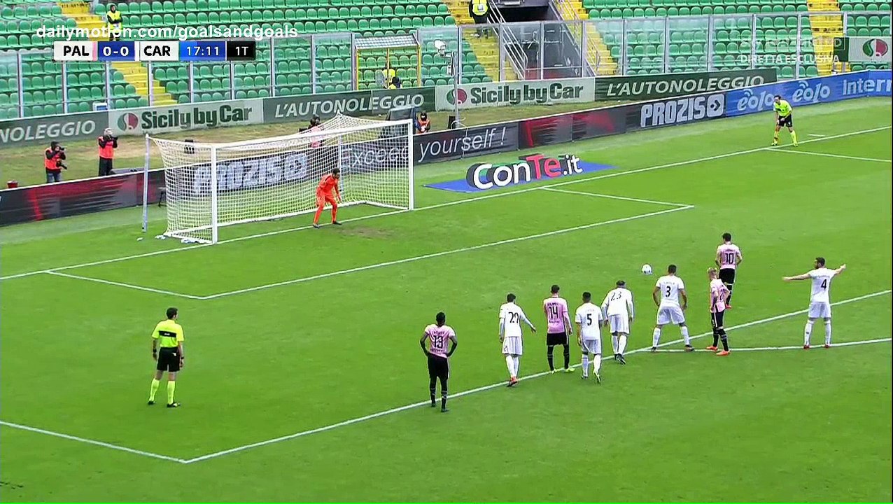 Igor Coronado penalty Goal HD - Palermo 1 - 0 Carpi - 25.03.2018 (Full Replay)