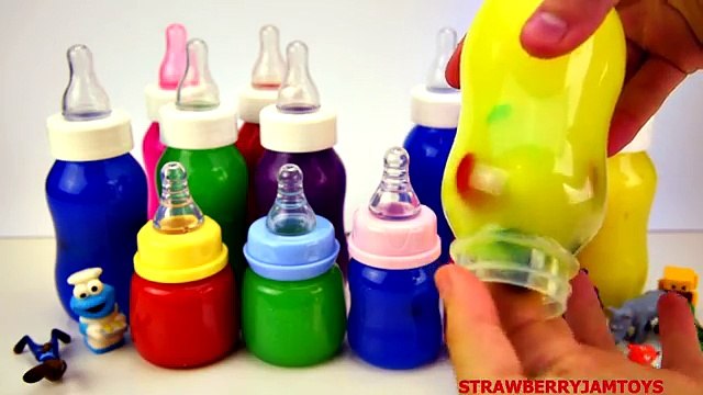 Clay SLIME Surprise Toys Minecraft Spiderman Mickey Mouse Cookie Monster Cartoon StrawberryJamToys