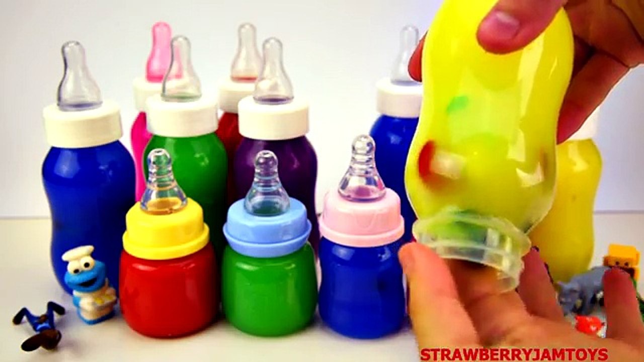 Clay SLIME Surprise Toys Minecraft Spiderman Mickey Mouse Cookie Monster Cartoon StrawberryJamToys