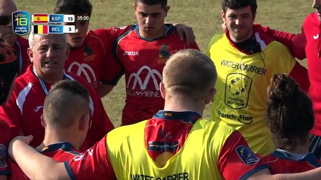 REPLAY SPAIN / BELGIUM - RUGBY EUROPE U18 EUROPEAN CHAMPIONSHIPS 2018