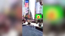 Así quedó el vehículo que arrolló en Times Square a 10 personas
