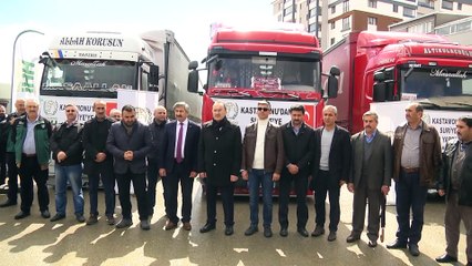 İHH'dan Afrin ve İdlib'e yardım - KASTAMONU