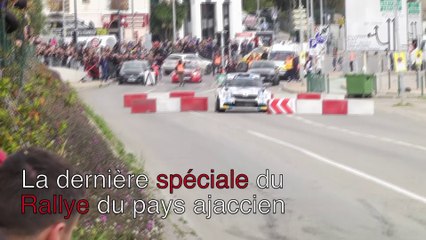 Dernière épreuve du Rallye du pays Ajaccien à Ajaccio