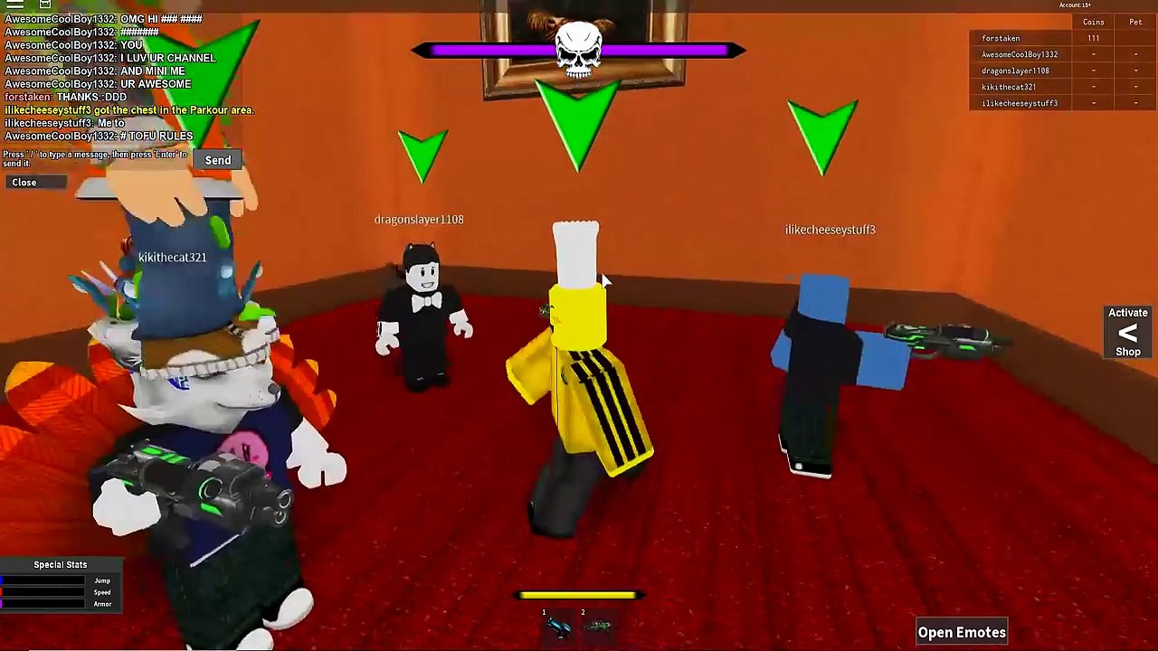Fighting Massive Herobrine Impossible Roblox Boss Battles Dailymotion Video - roblox boss fighting stages