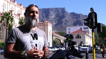 Motosikletiyle Afrika kıtasının zenginliklerini anlatıyor - CAPE TOWN