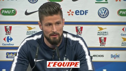 Giroud «Apprendre de ses erreurs» - Foot - Bleus