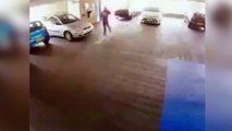 Karma instantáneo   paliza por intentar robar coche