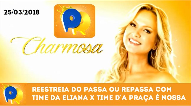 Chamada da volta do Passa ou Repassa no Domingo Legal (25/03/18) (Novo Passa ou Repassa)